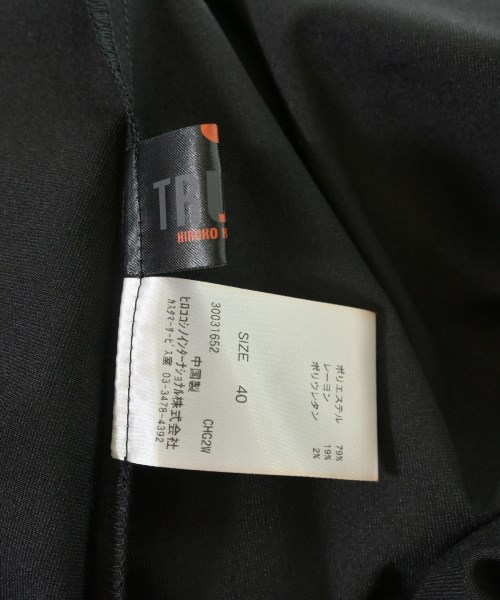 HIROKO KOSHINO TRUNK（ヒロココシノトランク）ワンピース 黒 サイズ:40(M位) レディース/2200614047028