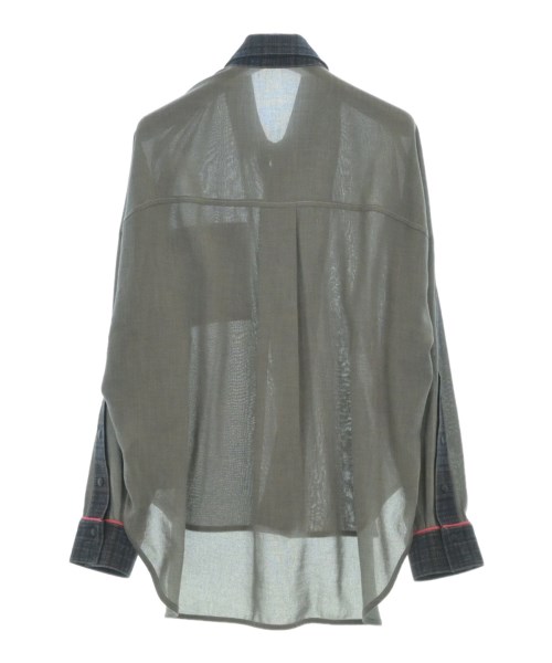 HIROKO KOSHINO TRUNK（ヒロココシノトランク）カジュアルシャツ グレー サイズ:38(S位) レディース/2200678015032