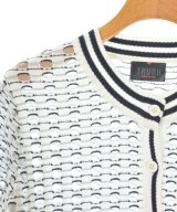 HIROKO KOSHINO TRUNK（ヒロココシノトランク）カーディガン 白 サイズ:38(S位) レディース/2200678015094