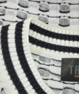 HIROKO KOSHINO TRUNK（ヒロココシノトランク）カーディガン 白 サイズ:38(S位) レディース/2200678015094