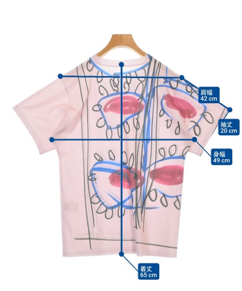 HIROKO KOSHINO TRUNK（ヒロココシノトランク）Tシャツ・カットソー ピンク サイズ:38(S位) レディース/2200678015148