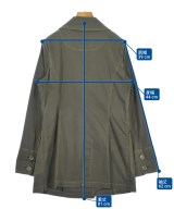 HIROKO KOSHINO TRUNK（ヒロココシノトランク）ピーコート カーキ サイズ:38(S位) レディース/2200699053013