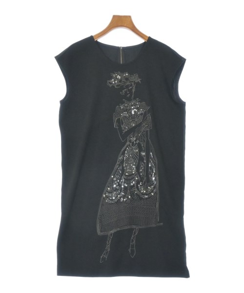 HIROKO KOSHINO TRUNK(ヒロココシノトランク)ワンピース 黒 サイズ:38(S位)/2200649503117