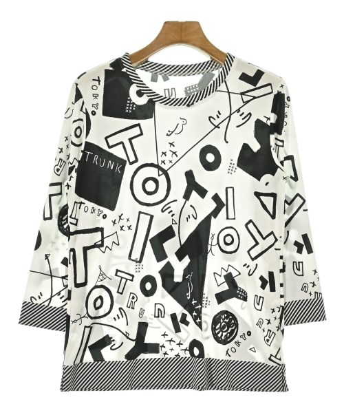 HIROKO KOSHINO TRUNK(ヒロココシノトランク)Tシャツ・カットソー 白 サイズ:38(S位)/2200649503537