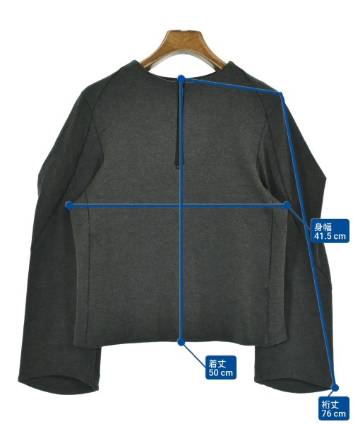 HIROKO KOSHINO TRUNK（ヒロココシノトランク）ブラウス グレー サイズ:38(S位) レディース/2200649503650