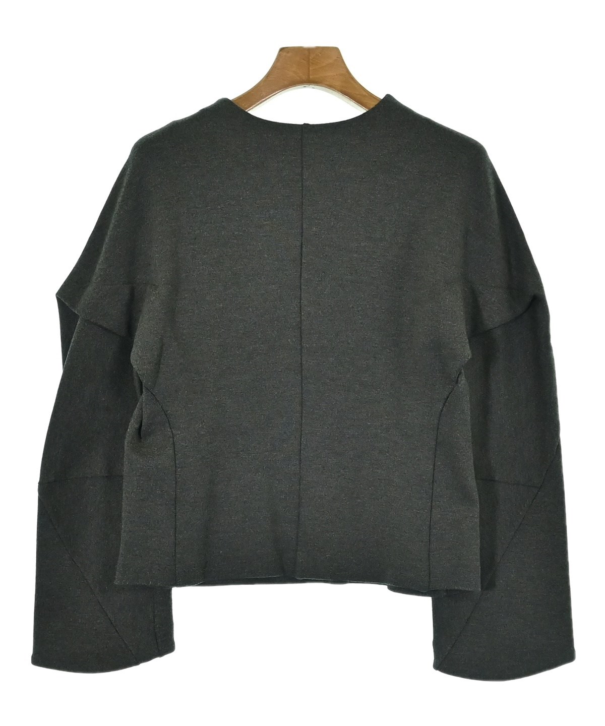 HIROKO KOSHINO TRUNK ブラウス S グレー 【古着】【中古】【送料無料】 HIROKO KOSHINO TRUNK（ヒロココシノトランク）ブラウス グレー サイズ