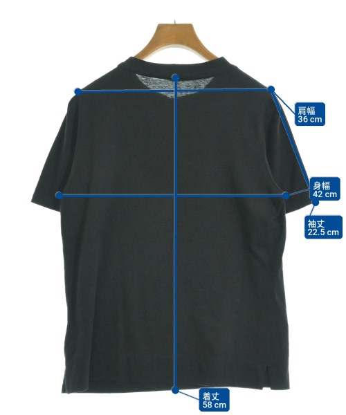 HIROKO KOSHINO TRUNK（ヒロココシノトランク）Tシャツ・カットソー 黒 サイズ:38(S位) レディース/2200711629158