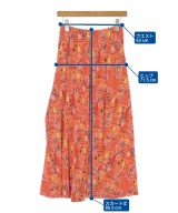 HIROKO KOSHINO TRUNK（ヒロココシノトランク）ロング・マキシ丈スカート 赤 サイズ:9(M位) レディース/2200645982060