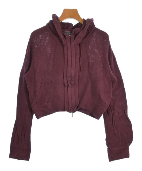 HIROKO KOSHINO TRUNK(ヒロココシノトランク)カーディガン 赤 サイズ:40(M位)/2200645180039