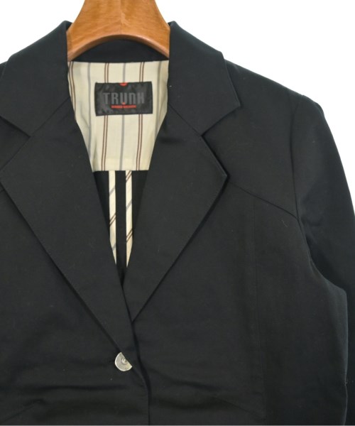 HIROKO KOSHINO TRUNK（ヒロココシノトランク）テーラードジャケット 黒 サイズ:40(M位) レディース/2200646278131