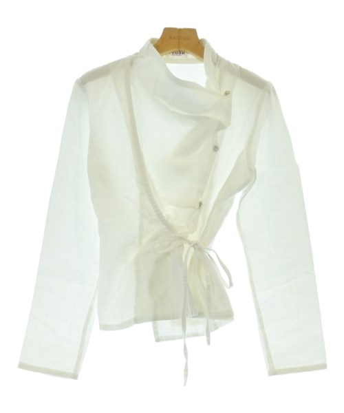 HIROKO KOSHINO TRUNK(ヒロココシノトランク)ブラウス 白 サイズ:38(S位)/2200646278155