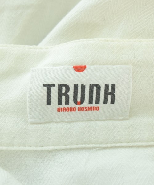 HIROKO KOSHINO TRUNK（ヒロココシノトランク）ブラウス 白 サイズ:38(S位) レディース/2200646278155