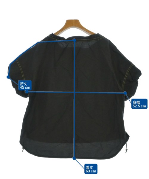 HIROKO KOSHINO TRUNK（ヒロココシノトランク）ブラウス 黒 サイズ:38(S位) レディース/2200642376053