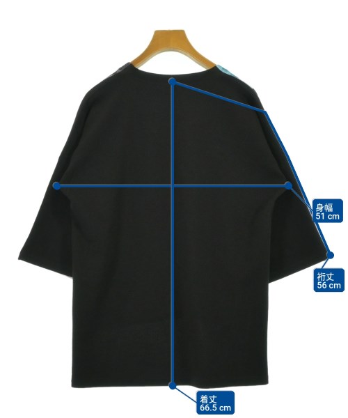 HIROKO KOSHINO TRUNK（ヒロココシノトランク）Tシャツ・カットソー 黒 サイズ:38(S位) レディース/2200690298062