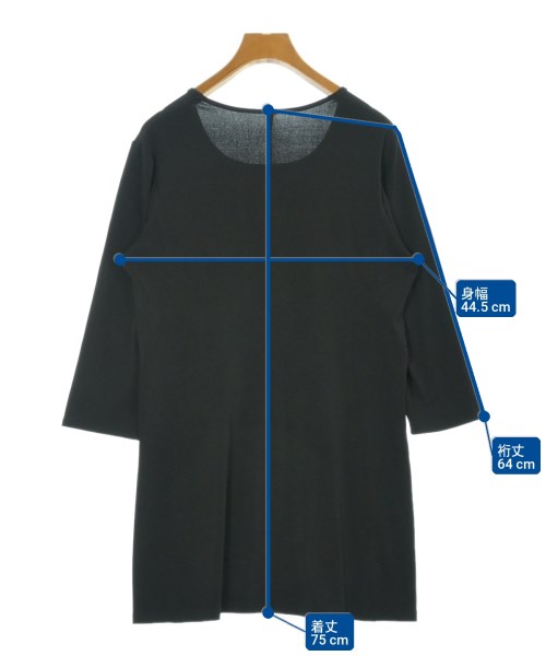 HIROKO KOSHINO TRUNK（ヒロココシノトランク）Tシャツ・カットソー 黒 サイズ:40(M位) レディース/2200706648058