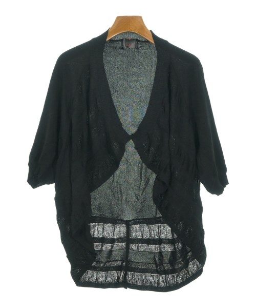 HIROKO KOSHINO TRUNK(ヒロココシノトランク)カーディガン 黒 サイズ:38(S位)/2200660256016