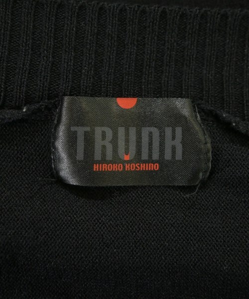 HIROKO KOSHINO TRUNK（ヒロココシノトランク）カーディガン 黒 サイズ:38(S位) レディース/2200660256016