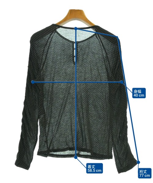 HIROKO KOSHINO TRUNK（ヒロココシノトランク）Tシャツ・カットソー 黒 サイズ:40(M位) レディース/2200660256030