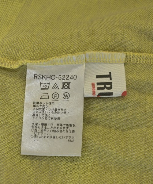 HIROKO KOSHINO TRUNK（ヒロココシノトランク）Tシャツ・カットソー 黄 サイズ:38(S位) レディース/2200717740062