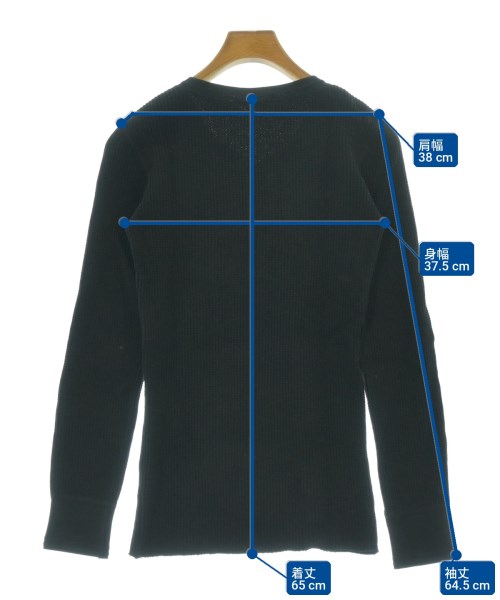 win&sons（ウィンアンドサンズ）Tシャツ・カットソー 黒 サイズ:1(S位) メンズ/2200728619142