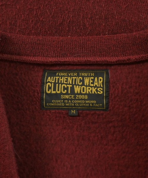 CLUCT（クラクト）カーディガン 赤 サイズ:M メンズ/2200617488316