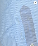 MASTAIFERRETTI（マスタイフェレッティ）ドレスシャツ 青 サイズ:38(S位) メンズ/2200635368720