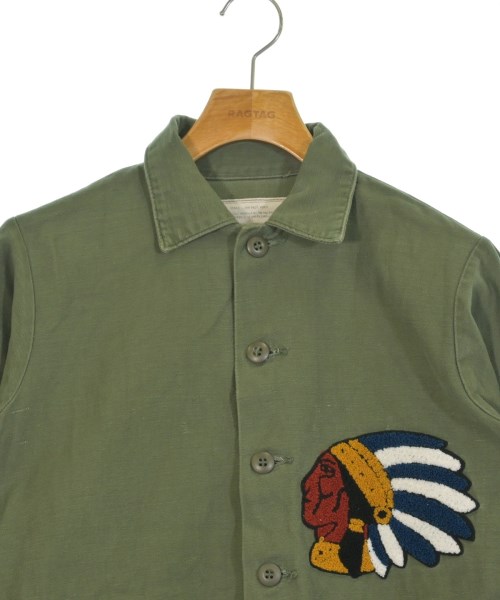 ink（インク）カジュアルシャツ カーキ サイズ:F メンズ/2200651691024