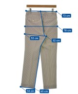 ETONNE（エトネ）スラックス 茶 サイズ:SS メンズ/2200452615298