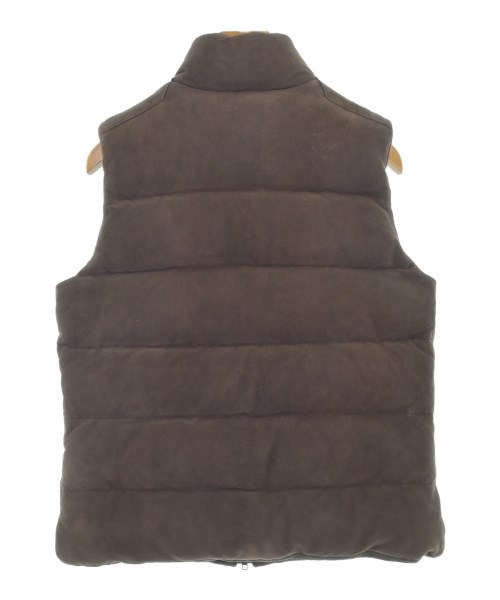 ETONNE（エトネ）ダウンジャケット/ダウンベスト 茶 サイズ:M メンズ/2200635565273