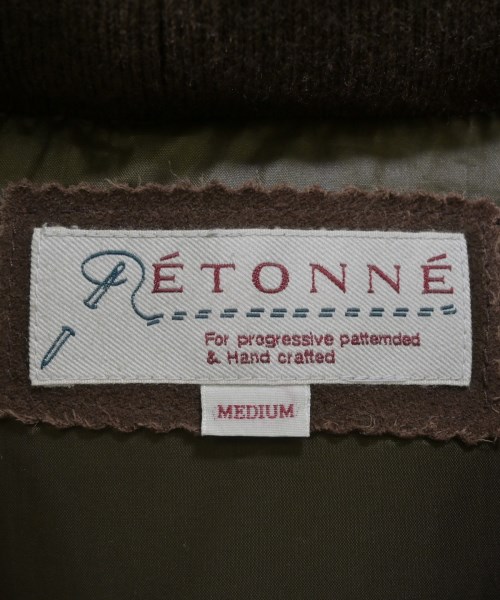ETONNE（エトネ）ダウンジャケット/ダウンベスト 茶 サイズ:M メンズ/2200635565273