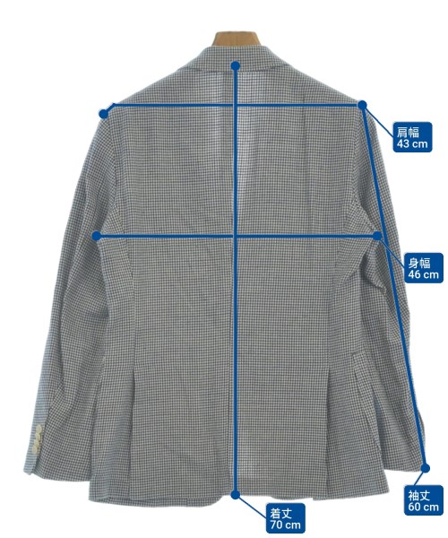 ETONNE（エトネ）カジュアルジャケット 白 サイズ:46(M位) メンズ/2200632280520