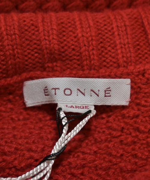 ETONNE（エトネ）ニット・セーター 赤 サイズ:L メンズ/2200615638201