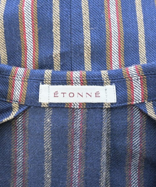 ETONNE（エトネ）テーラードジャケット 紺 サイズ:L メンズ/2200651455039