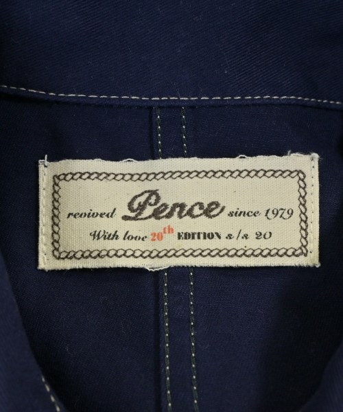 PENCE（ペンス）カバーオール 青 サイズ:S メンズ/2200723441090