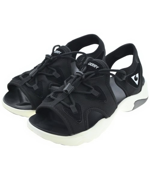 GERRY(ジェリー)サンダル 黒 サイズ:24.5cm/2200648105022