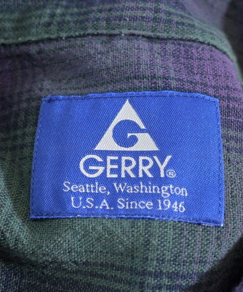 GERRY（ジェリー）カジュアルシャツ 緑 サイズ:L メンズ/2200669086393