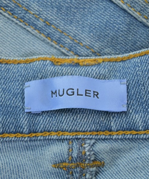 MUGLER（ミュグレー）デニムパンツ 青 サイズ:40(M位) レディース/2200633466022