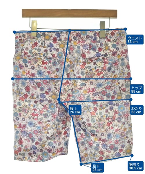 MYTHS（ミース）ショートパンツ 白 サイズ:46(M位) メンズ/2200676934144