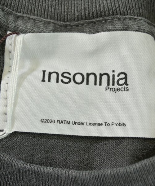 insonnia projects（インソニアプロジェクト）Tシャツ・カットソー グレー サイズ:3(L位) メンズ/2200643941106