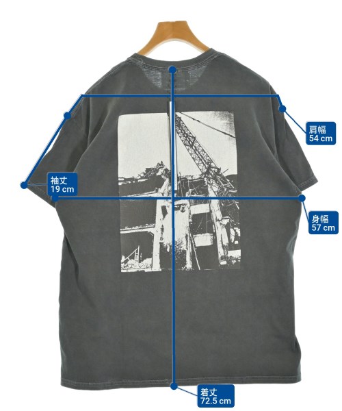 insonnia projects（インソニアプロジェクト）Tシャツ・カットソー グレー サイズ:3(L位) メンズ/2200643941106