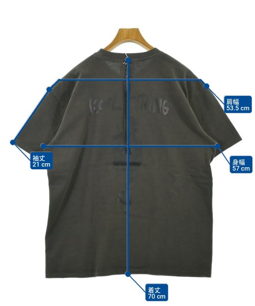 insonnia projects（インソニアプロジェクト）Tシャツ・カットソー グレー サイズ:2(M位) メンズ/2200717145010