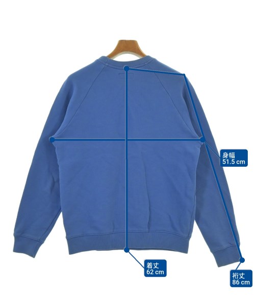 HENTSCH MAN（ヘンツィマン）スウェット 青 サイズ:M メンズ/2200631515074