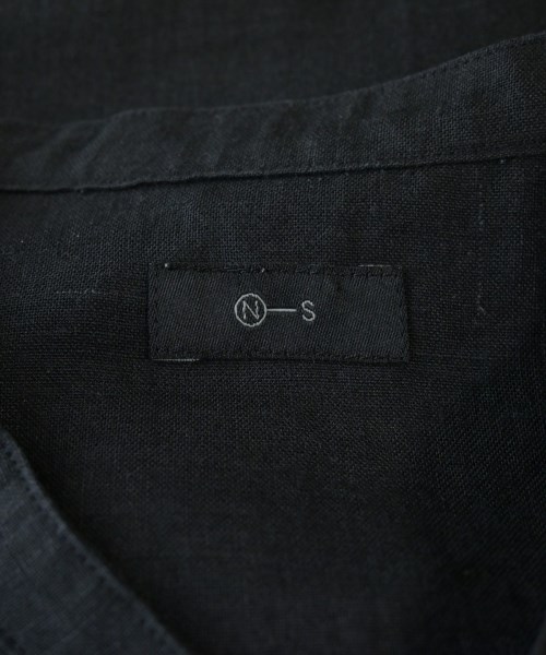 n-s（ノース）カジュアルシャツ 黒 サイズ:M メンズ/2200646102450