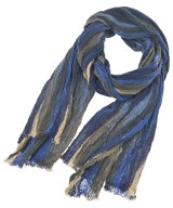 TIGRE BROCANTE（ティグルブロカンテ）ストール 青 サイズ:- メンズ/2200625188093
