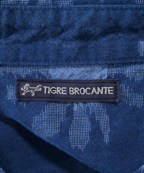 TIGRE BROCANTE（ティグルブロカンテ）カジュアルシャツ 青 サイズ:M メンズ/2200626448066