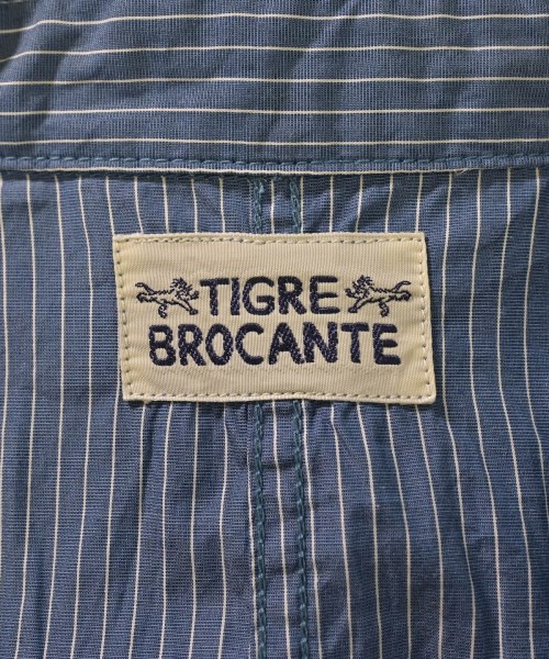 TIGRE BROCANTE（ティグルブロカンテ）カジュアルシャツ 青 サイズ:F レディース/2200701962173