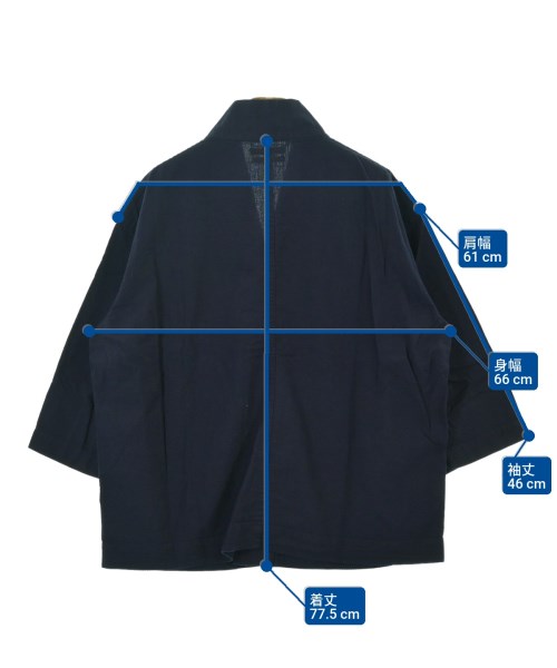 TIGRE BROCANTE（ティグルブロカンテ）カジュアルシャツ 紺 サイズ:M メンズ/2200652937077