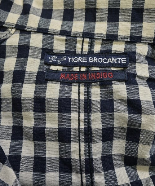 TIGRE BROCANTE（ティグルブロカンテ）カジュアルシャツ 紺 サイズ:L メンズ/2200665219153