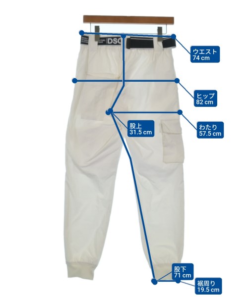ESSENTIEL（エッセンシャル）カーゴパンツ 白 サイズ:44(S位) メンズ/2200635958044