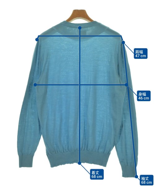 BOGNER（ボグナー）ニット・セーター 青 サイズ:50(XL位) メンズ/2200635388179